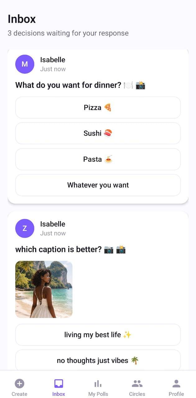 PanicPoll screenshot 3
