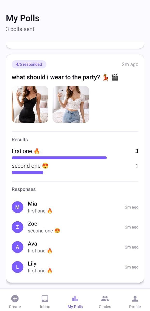 PanicPoll screenshot 5