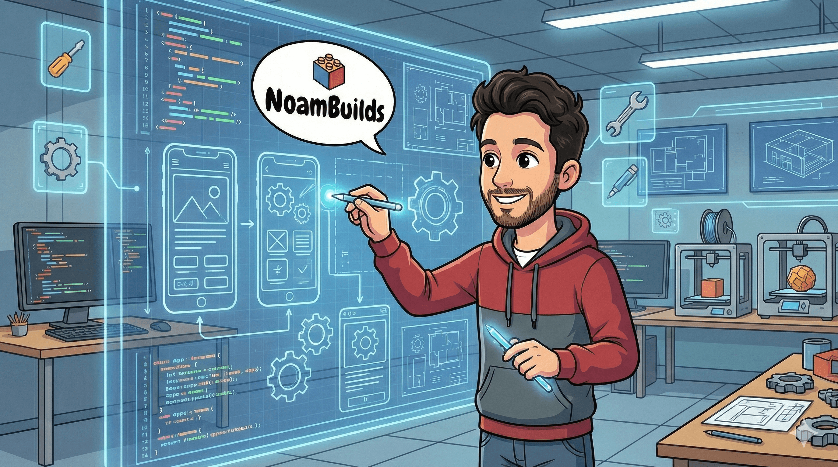 Dramatic visual break